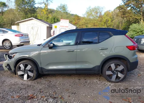 2023 Volvo Xc40 Recharge Pure Electric Twin Ultimate из США, поврежденный, VIN YV4ED3UM4P2064417